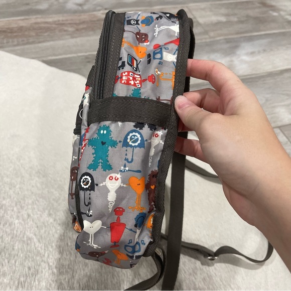 LeSportsac Mini backpack retired robot print